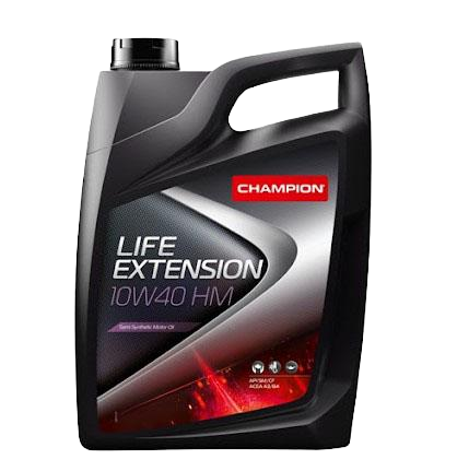 Моторное масло Champion Life Extension 10W40 HM, 5л